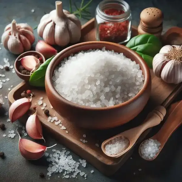 Homemade Garlic Salt - Artistic Seasoning