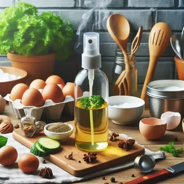 Sustainable Kitchen Solution with DIY Non-Stick Cooking Spray