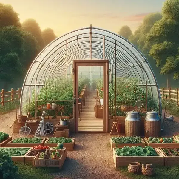 DIY Hoop House Greenhouses Guide