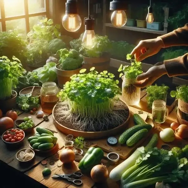 Cilantro Cultivation Sustainable Living