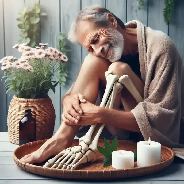 Comfrey Compress: Natural Bone Healing