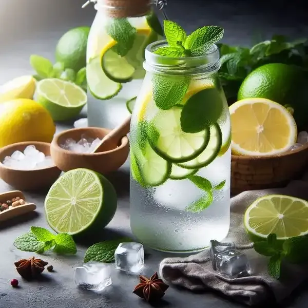 Refreshing Homemade Water Flavoring