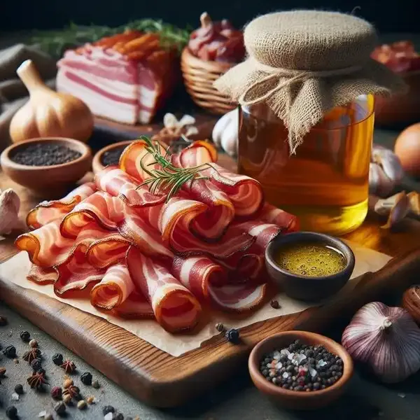 Curing Bacon 101: A Guide to Safe and Delicious Meat Preservation - Photo of expertly cured bacon slices