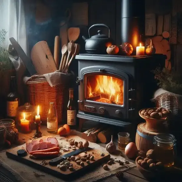 Homesteading with Wood Stove Cooking Guide.