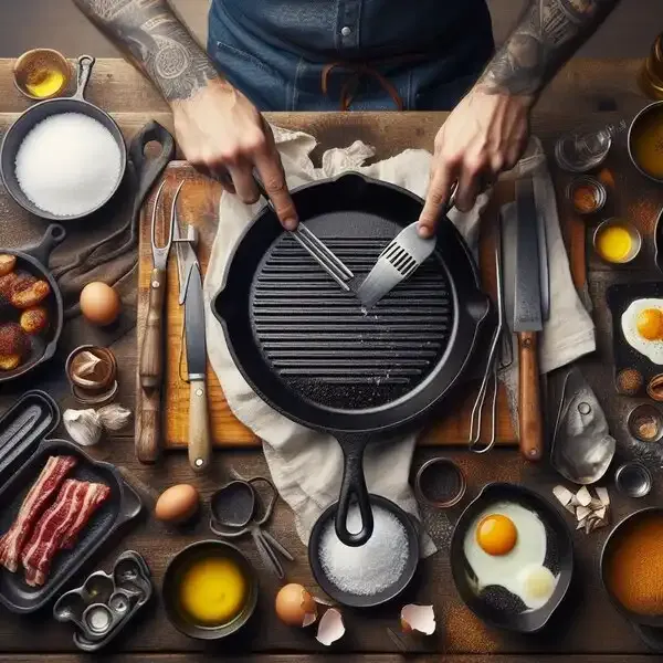 Cast Iron Pan Stripping and Seasoning Guide